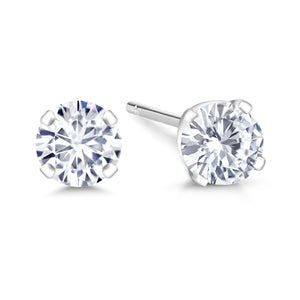 14K White Gold_Earrings in 14K White Gold