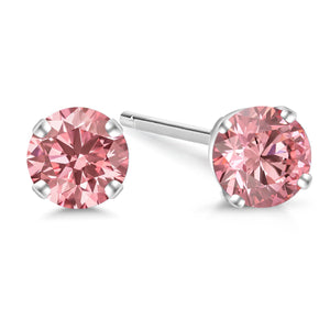 0.20 Carats_White Gold_Earrings in White Gold