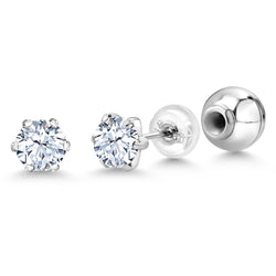 Earrings in Platinum
