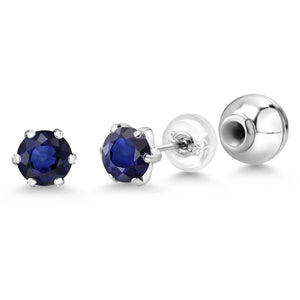 Earrings in Platinum