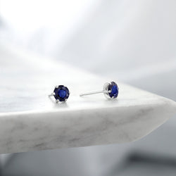 Earrings in Platinum
