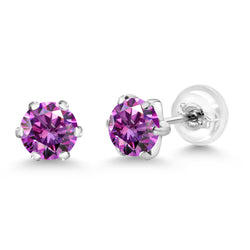 Earrings in Platinum