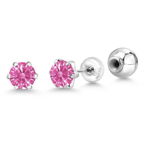 Earrings in Platinum