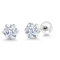 Earrings in Platinum
