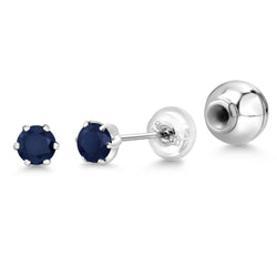 Earrings in Platinum