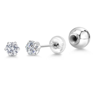 Lab Grown Diamond_Earrings in Platinum