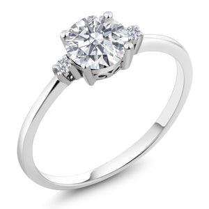 Ring in 10K White Gold