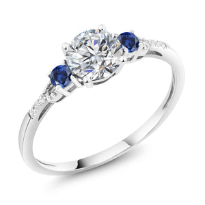 Ring in 10K White Gold