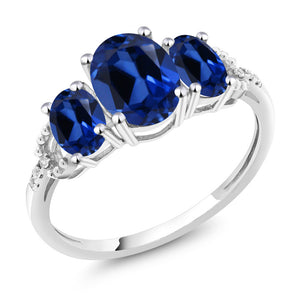 Ring in 10K White Gold