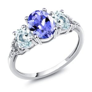 Ring in 10K White Gold