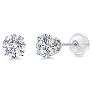 Earrings in 14K White Gold