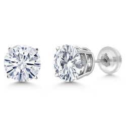 Earrings in 14K White Gold