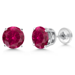 Earrings in 14K White Gold