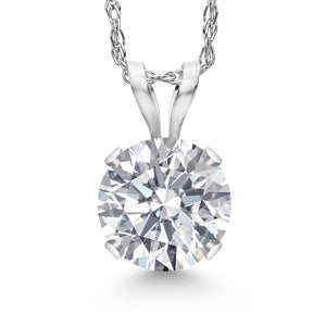 Pendant in 14K White Gold
