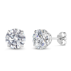 Earrings in 18K White Gold