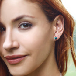 Earrings in 18K White Gold