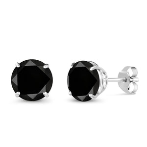 Diamond - April_Earrings in 10K White Gold