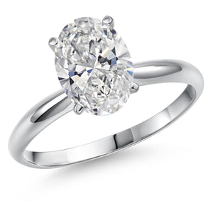 Ring in 14K White Gold
