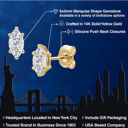 Earrings in 14K Yellow Gold