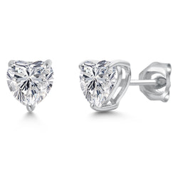 Earrings in 14K White Gold
