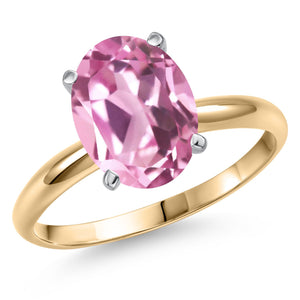 Ring in 14K Two Tone Gold