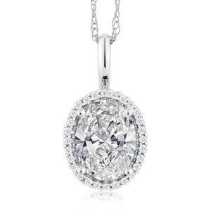 Pendant in 10K White Gold