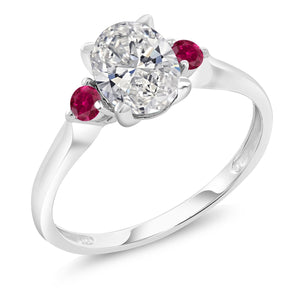 Ring in 10K White Gold