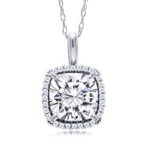 Pendant in 10K White Gold