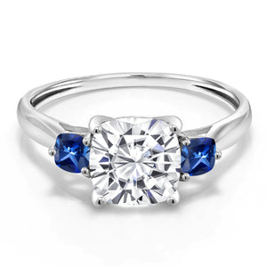 Ring in 10K White Gold