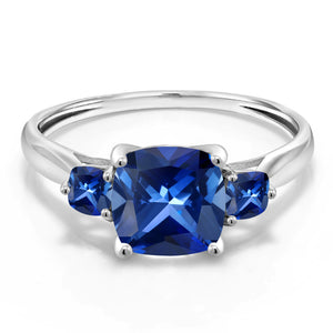 Ring in 10K White Gold