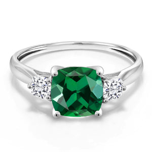 Ring in 10K White Gold