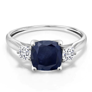 Ring in 10K White Gold