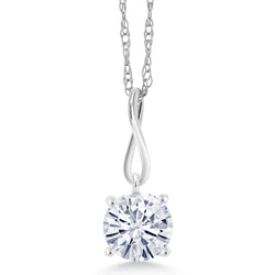 Pendant in 10K White Gold