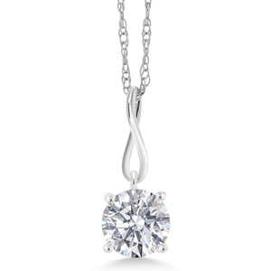 Pendant in 10K White Gold