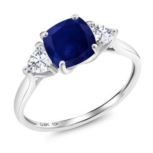 Ring in 10K White Gold