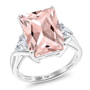 Ring in 10K White Gold