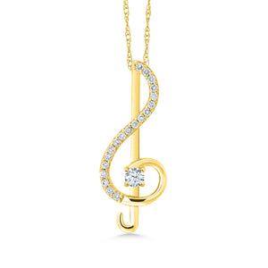 Pendant in 10K Yellow Gold