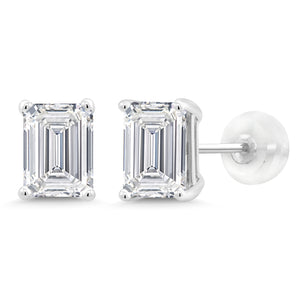 14K White Gold_2.00_Earrings in 14K White Gold