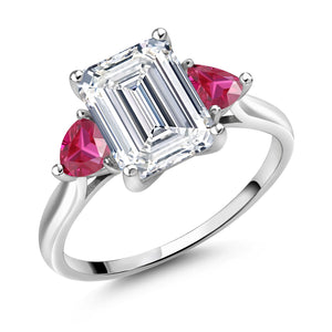 Ring in 10K White Gold