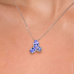 Pendant in 925 Sterling Silver and 10K Yellow Gold