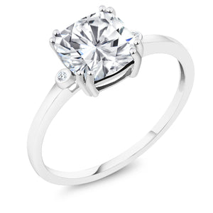 Amethyst - February_Ring in 10K White Gold