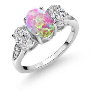 Ring in 10K White Gold