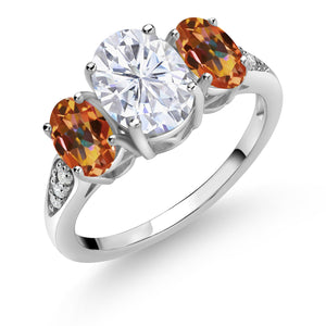 Ring in 10K White Gold