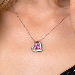 Pendant in 925 Sterling Silver and 10K Yellow Gold