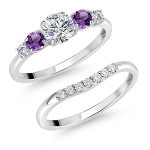 Ring in 10K White Gold