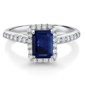 Ring in 10K White Gold
