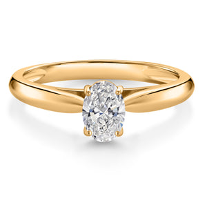 Lab Grown Diamond_5_Ring in 10K Yellow Gold