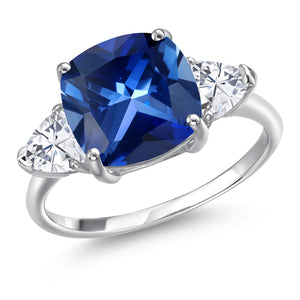 Ring in 10K White Gold