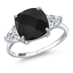 Ring in 10K White Gold