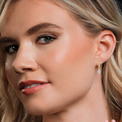 Earrings in 10K Yellow Gold